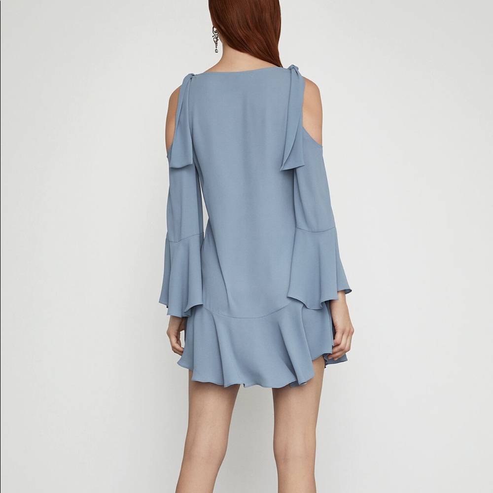 Bcbg Ellison Cold Shoulder Dress Gem